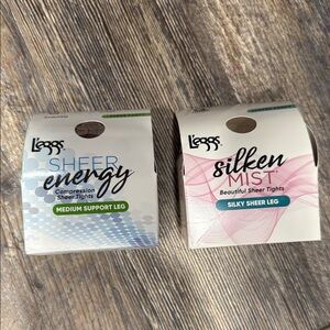 L'eggs Sheer Energy Compression Sheer Tights - Medium Support Leg